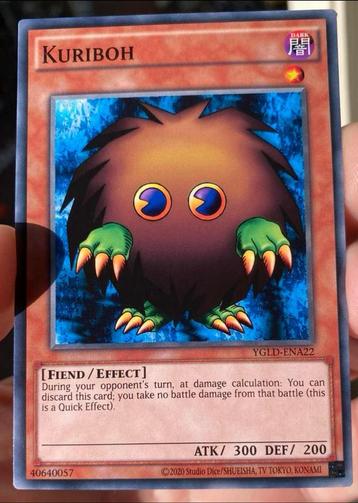 Yu-Gi-Oh! Kuriboh YGLD Print ! beschikbaar voor biedingen