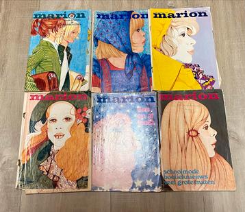 Nostalgische Marion Tijdschriften 1972-1974 (6 stuks) beschikbaar voor biedingen