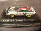 Lancia Stratos Rallye Monte-Carlo 1977 -1:43, Ophalen of Verzenden, Nieuw, Auto, Overige merken