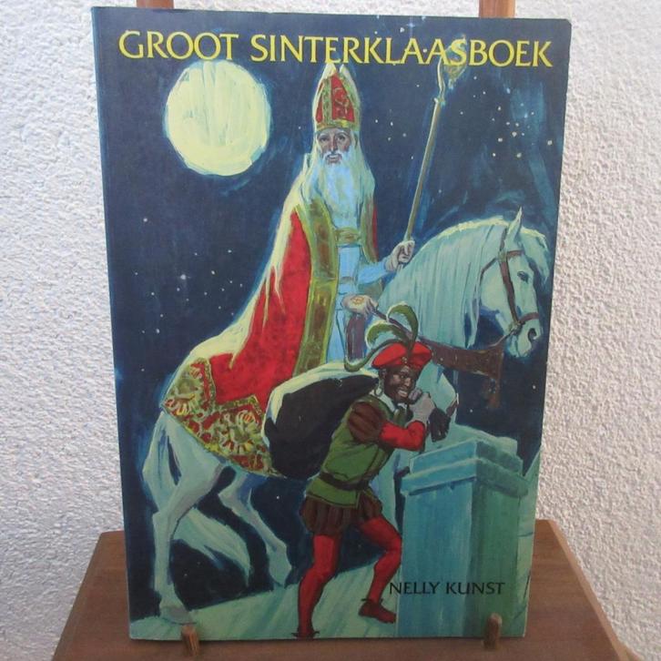 Sinterklaas boek" geschreven door Nelly Kunst., Diversen, Sinterklaas, Gebruikt, Verzenden
