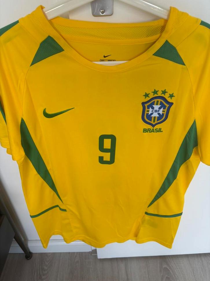 Retro Ronaldo R9 Brazilië 2002 Large Nike Selecao Vintage, Sport en Fitness, Voetbal, Nieuw, Shirt, Maat L, Ophalen of Verzenden