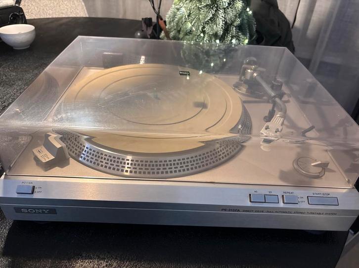 Sony PS-313FA Platenspeler - Direct Drive (Geserviced), Audio, Tv en Foto, Platenspelers, Zo goed als nieuw, Platenspeler, Sony