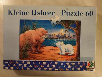 puzzel 60st Kleine IJsbeer beschikbaar voor biedingen