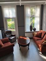 Complete antieke zithoek, Huis en Inrichting, Banken | Complete zithoeken, Ophalen, Zo goed als nieuw, Stof, Antiek