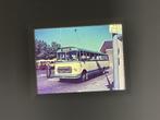 ONZE TRAM OUDE AUTOBUS DIA BBA RODE OP ACHTERGROND, Verzenden, Zo goed als nieuw, Bus of Metro, Kaart of Prent