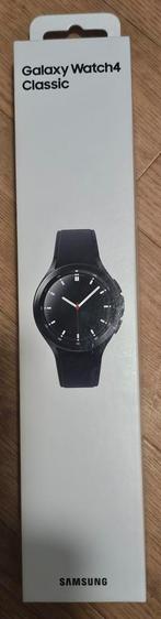 Samsung Galaxy Watch 4 Classic Nieuw Geseald in Doosje, Zwart, Nieuw, Ophalen of Verzenden, Samsung