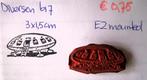 Diversen 617 EZ-mounted stempel, Ophalen of Verzenden, Gebruikt, EZ-mounted stempel