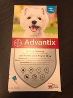 Advantix Spot-On Ontvlooien Honden 4 tot 10 Kilo 2 Pipetten, Nieuw, Ophalen of Verzenden