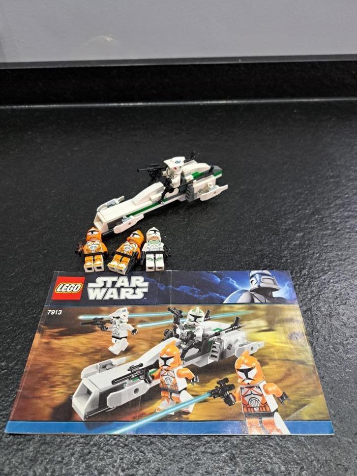 Lego Star Wars Clone Trooper Battle Pack #7913 - Compleet, Kinderen en Baby's, Speelgoed | Duplo en Lego, Zo goed als nieuw, Lego