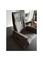 2 Elektrische Relaxfauteuils sta op stoelen maat M en L, Huis en Inrichting, Fauteuils, Ophalen, Gebruikt, Minder dan 75 cm, Stof