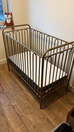 Vintage ledikant (goud), Kinderen en Baby's, Babywiegjes en Ledikanten, Ophalen, Gebruikt, Ledikant