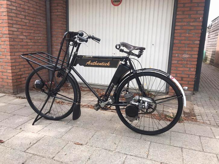Gazelle fiets met hulpmotor Bromfiets Zie omschrijving, Fietsen en Brommers, Brommers | Oldtimers, Overige merken, Ophalen
