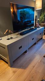 Mooi groen dressoir, Huis en Inrichting, Kasten | Dressoirs, Ophalen, Met klep(pen), Zo goed als nieuw, 200 cm of meer