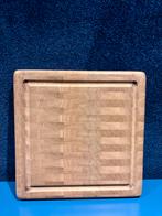 Snijplank Eikenhout Kops - 35x35cm, Huis en Inrichting, Keuken | Keukenbenodigdheden, Ophalen of Verzenden, Nieuw