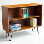 Vintage Formule Kempkes boekenkast | jaren 60 | teakhout, Met plank(en), Verzenden, 50 tot 100 cm, Minder dan 100 cm