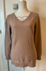 Tex, feestelijke kasjmier trui, Maat 38/40 (M), Beige, Ophalen of Verzenden, Tex