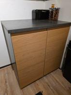 Ikea Metod keukenkast onderkast zwartbruin en Voxtorp deuren, Huis en Inrichting, Ophalen, Zo goed als nieuw, 25 tot 50 cm, Minder dan 100 cm