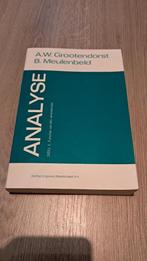 Analyse. Deel 1, econometrie studieboek, A.W. Grootendorst, Ophalen of Verzenden, Beta, WO