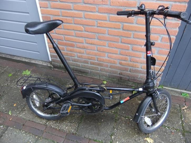 Vouwfiets Dahon, Fietsen en Brommers, Fietsen | Vouwfietsen, Gebruikt, Dahon, 16 tot 18 inch, Deels opvouwbaar, Versnellingen