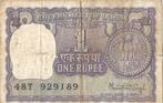 Indiaas 1 Roepie bankbiljet – handtekening Manmohan Singh, Ophalen of Verzenden, Overige landen, Los biljet