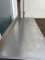 RVS werkbank, Huis en Inrichting, Keuken | Keukenelementen, Ophalen, Minder dan 50 cm, Gebruikt, Grijs