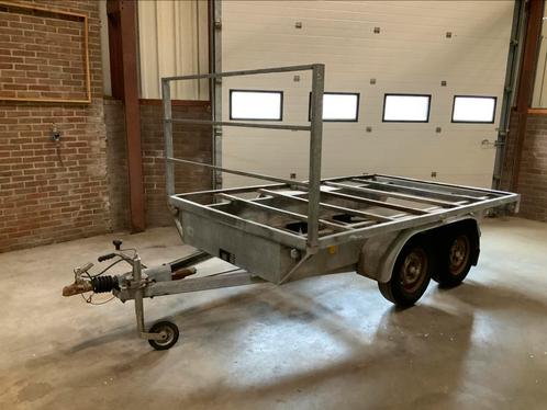 Wesco 2000 kg Aanhanger Tandemasser Aanhanger Aanhangwagen, Auto diversen, Aanhangers en Bagagewagens, Ophalen