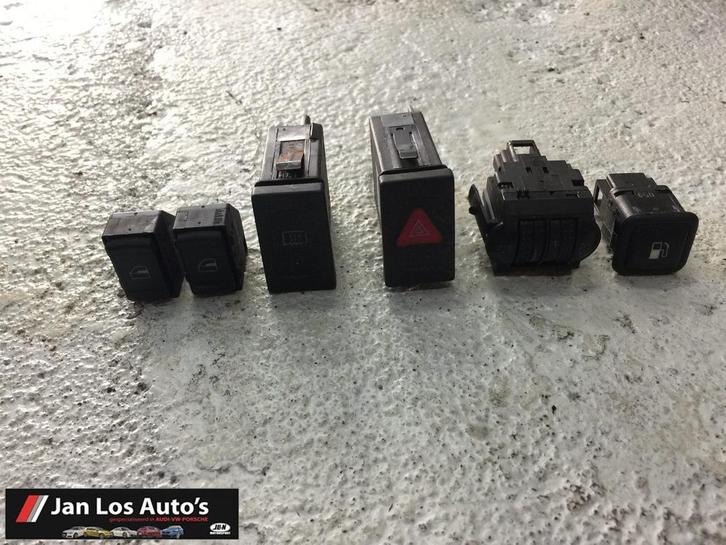Schakelaars set Volkswagen Passat B5 ('96-'00) 1J0959855, Auto-onderdelen, Dashboard en Schakelaars, Volkswagen, Gebruikt, Ophalen of Verzenden