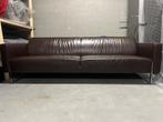 Artifort Mare 3 zits bank bruin leder, Ophalen, Luxe design, Gebruikt, Overige maten