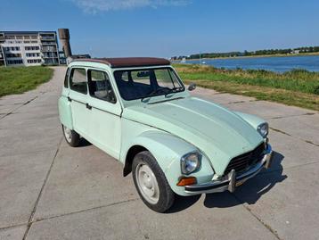 Citroën Dyane 6 in de kleur vert jade beschikbaar voor biedingen