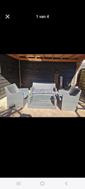 Wicker Loungeset tuinset bank stoel beschikbaar voor biedingen