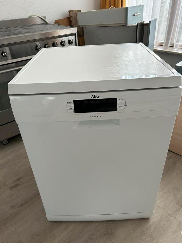 AEG Favorit Vaatwasser - Goed Onderhouden, Witgoed en Apparatuur, Vaatwasmachines, Gebruikt, Vrijstaand, 85 tot 90 cm, 60 cm of meer