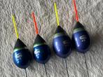 adv 202 / €4,00 NIEUW serie 4 dobbers TUBERTINI, Ophalen of Verzenden, Nieuw, Dobber of Lood