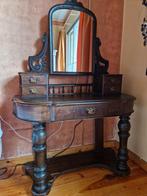 Antieke kaptafel met spiegel, Ophalen