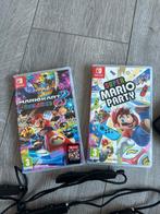 Nintendo Switch + 4 Controllers + 3 Games!, Gebruikt, Eén computer, Ophalen of Verzenden, Platform