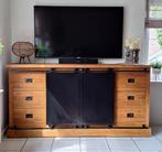 Prachtig Dressoir, Ophalen, 150 tot 200 cm, Teakhout, Zo goed als nieuw