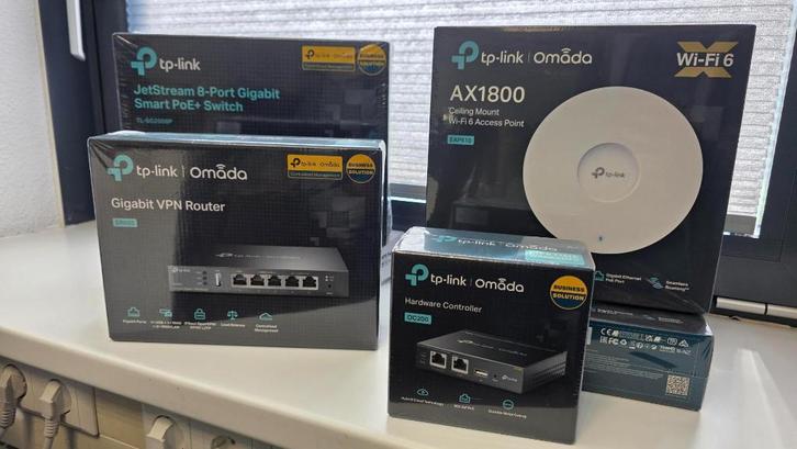 TP-Link Omada | Complete set (wifi 6), Computers en Software, Accesspoints, Nieuw, Ophalen of Verzenden