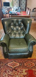 Relax fauteuille met handmatige bediening, Huis en Inrichting, Fauteuils, Leer, Zo goed als nieuw, Ophalen