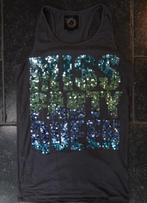 Hemdje Shirtje maat 170-176, grijs met lovertjes/ pailletten, Kinderen en Baby's, Kinderkleding | Maat 170, Meisje, Coolcat, Ophalen of Verzenden