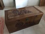 Chinese versierde kist, Huis en Inrichting, Woonaccessoires | Kisten, Ophalen, Gebruikt, 100 tot 150 cm, 50 tot 75 cm