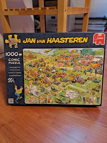 Jan van Haasteren Grasmaaierrace puzzel 1000 stuks beschikbaar voor biedingen