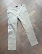SCOTCH & SODA Stuart beige broek mt W36/L32, Beige, Maat 56/58 (XL), Zo goed als nieuw, Verzenden