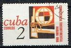 Cuba 1966 Congres Havana, Verzenden, Gestempeld, Overige thema's