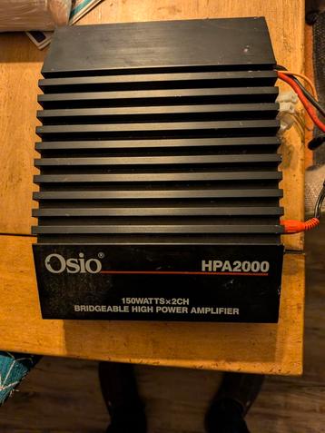 Osio HPA2000 Auto Versterker - 2x150W beschikbaar voor biedingen