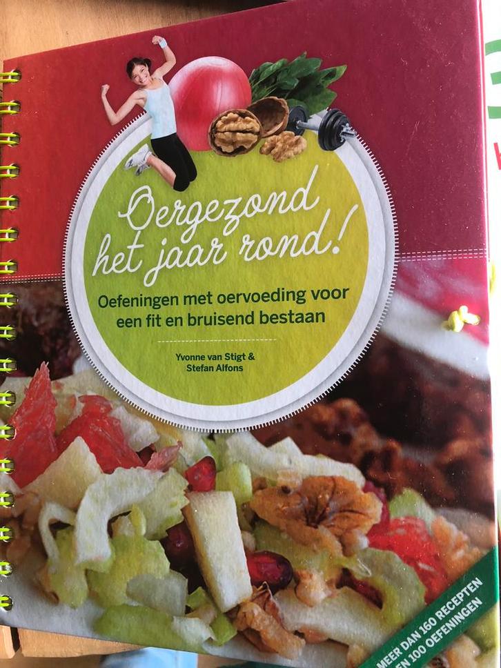 Stefan Alfons - Oergezond het jaar rond!, Boeken, Mode, Zo goed als nieuw, Overige onderwerpen, Ophalen of Verzenden