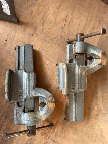 Heuer Front bankschroeven 120mm, bankschroef werkplaats beschikbaar voor biedingen
