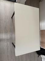 Bureau Tafelblad met Poten, Kunststof, Gebruikt, 100 tot 150 cm, Tafelblad