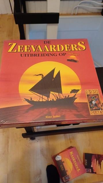 bordspel seal houten speelstukken Catan Zeevaarders rode doo beschikbaar voor biedingen