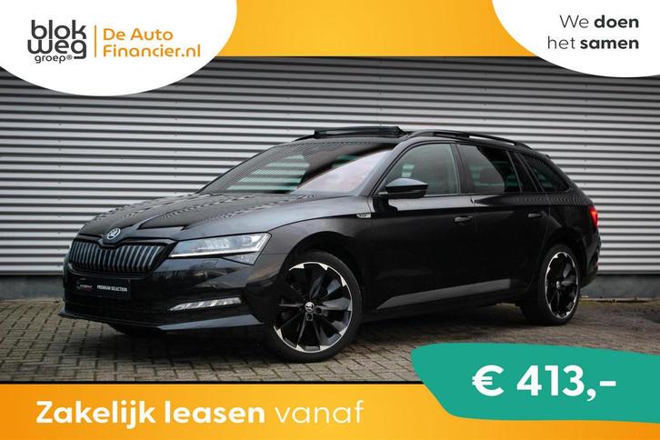 Skoda Superb Combi 1.4 TSI iV Sportline Busines € 29.995,0, Auto's, Skoda, Bedrijf, Te koop, Superb, 360° camera, ABS, Achteruitrijcamera