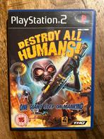 Playstation 2 - Destroy All Humans! - PS2, 1 speler, Ophalen of Verzenden, Gebruikt, Vanaf 3 jaar