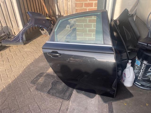 PORTIER RECHTS ACHTER LZ9Y Audi A6 (C7) (01-2010/09-2018), Auto-onderdelen, Carrosserie en Plaatwerk, Deur, Audi, Achter, Rechts